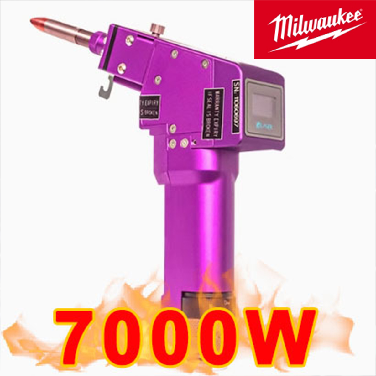 Pistola di saldatura laser portatile Milwaukee