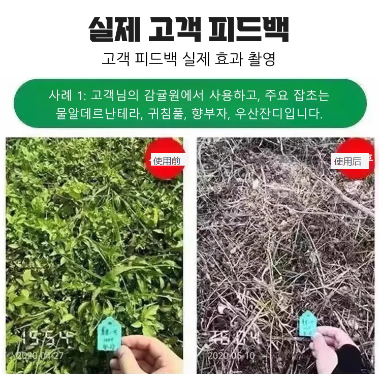 고효율 토양 영양제
