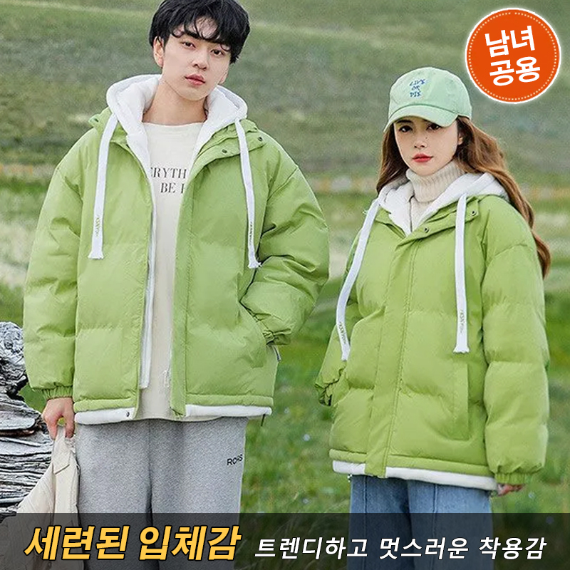 페이크 레이어링 패딩