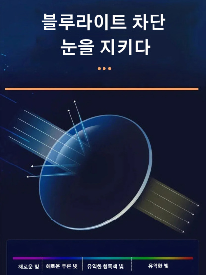스마트 줌 블루 라이트 차단 노안경
