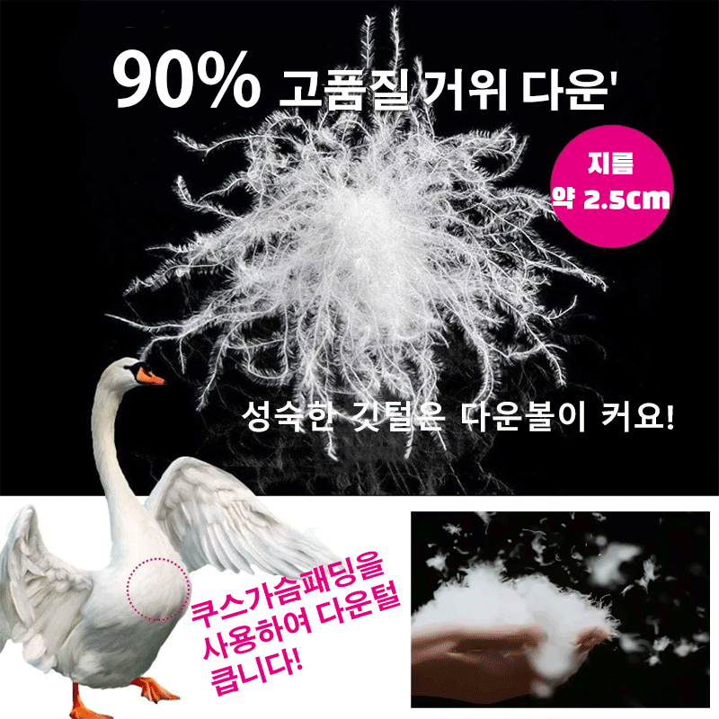 페이크 레이어링 패딩