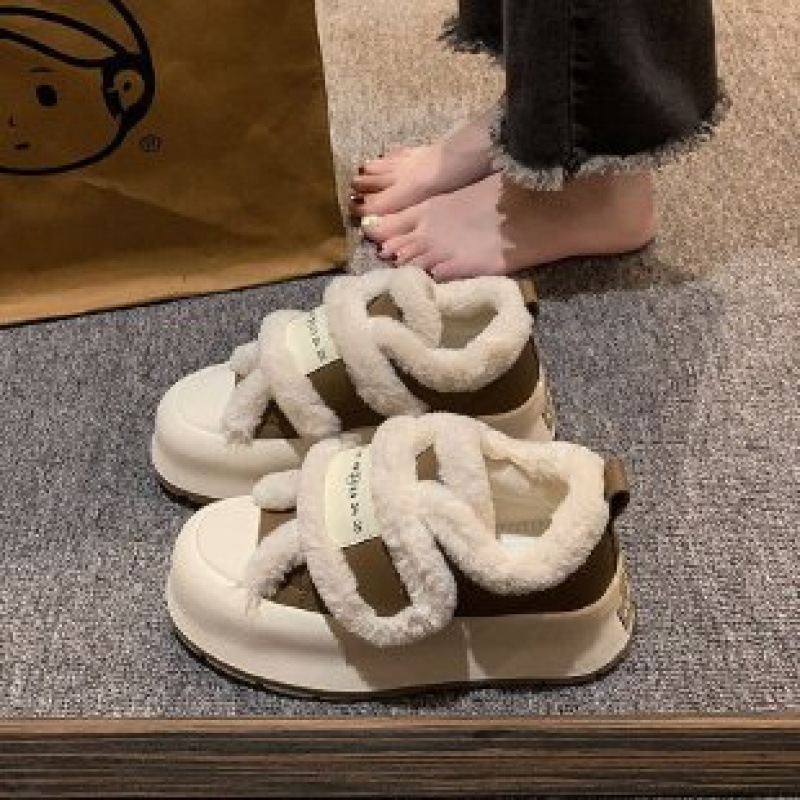 가을 겨울 신상 벨크로 스노우 부츠 