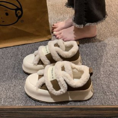 가을 겨울 신상 벨크로 스노우 부츠 