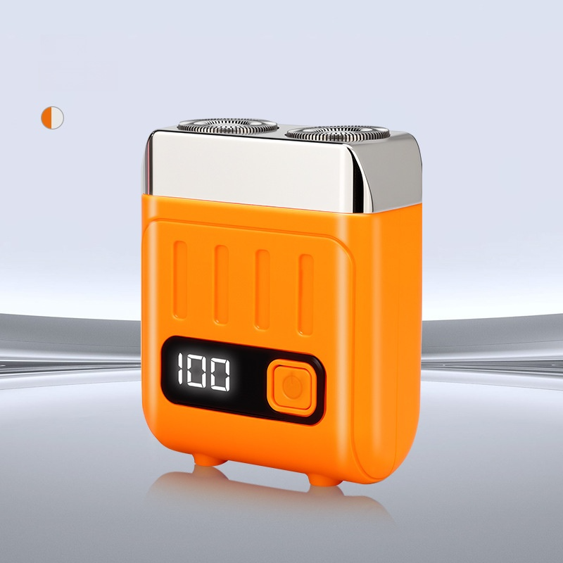 스마트 디지털 디스플레이 더블 링 메쉬 전동 면도기