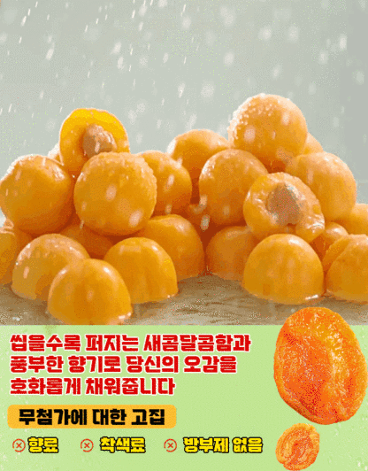 무가당 말린 살구