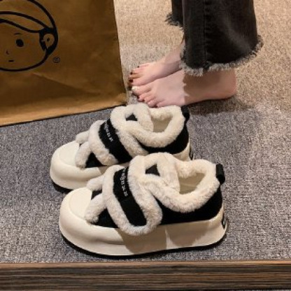 가을 겨울 신상 벨크로 스노우 부츠 