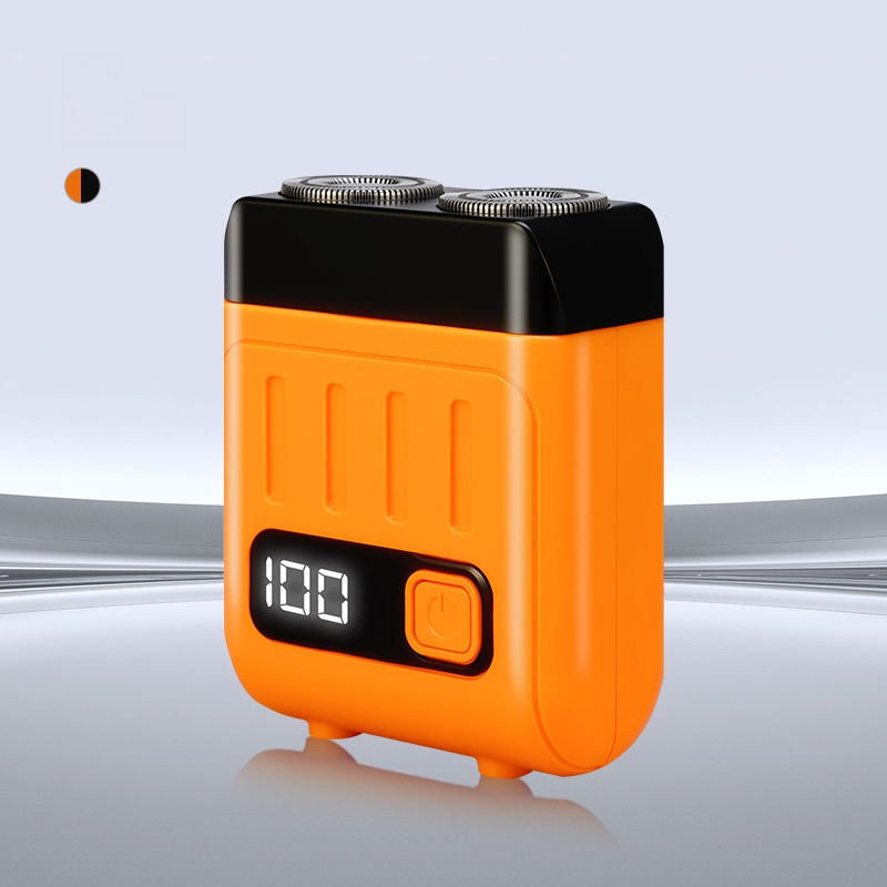 스마트 디지털 디스플레이 더블 링 메쉬 전동 면도기