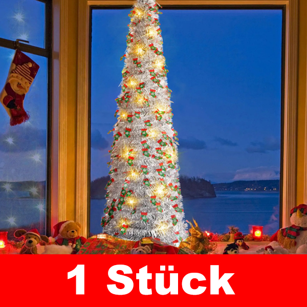 Einziehbarer klappbarer Weihnachtsbaum