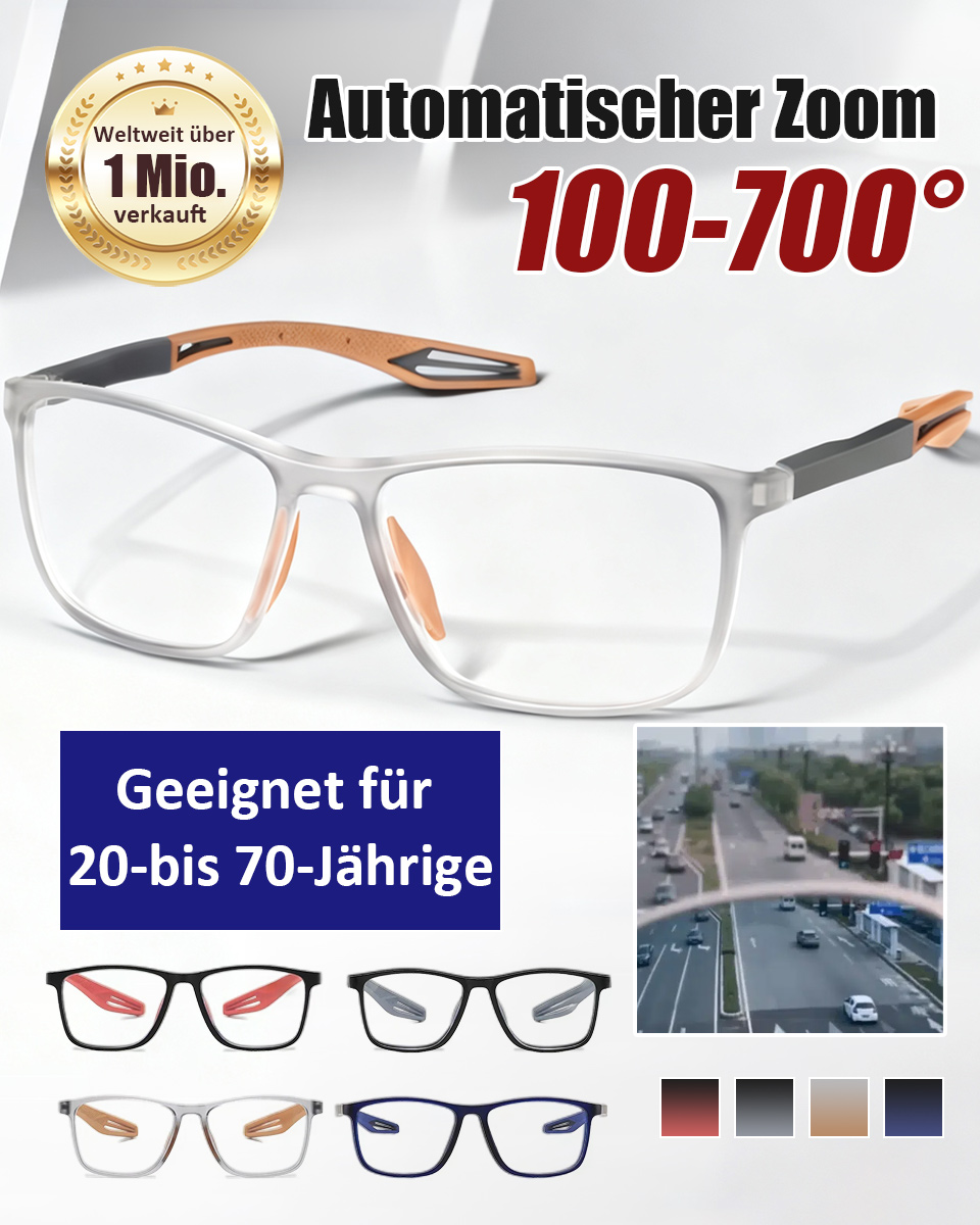✨️✅【Nie wieder Brille wechseln】Ultraleichte und bequeme Anti-Blaulicht-Brille für Presbyopie