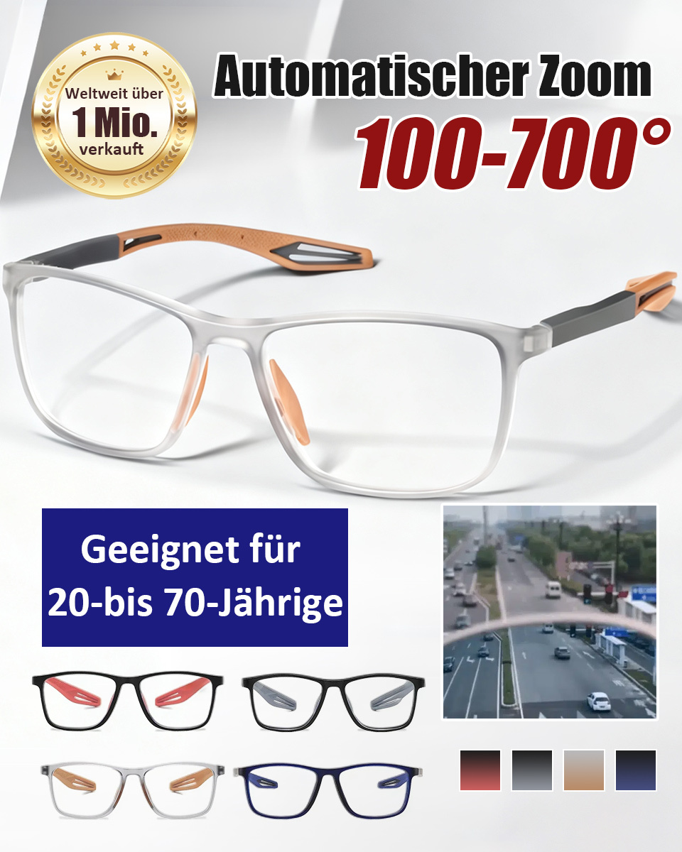 ✨️✅【Nie wieder Brille wechseln】Ultraleichte und bequeme Anti-Blaulicht-Brille für Presbyopie