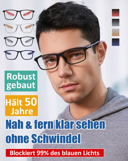 ✨️✅【Nie wieder Brille wechseln】Ultraleichte und bequeme Anti-Blaulicht-Brille für Presbyopie