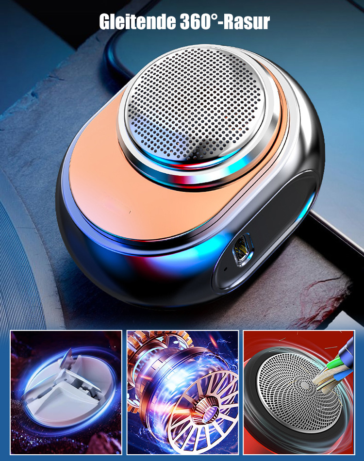 💯💯Tragbarer elektrischer Mini-Rasierer