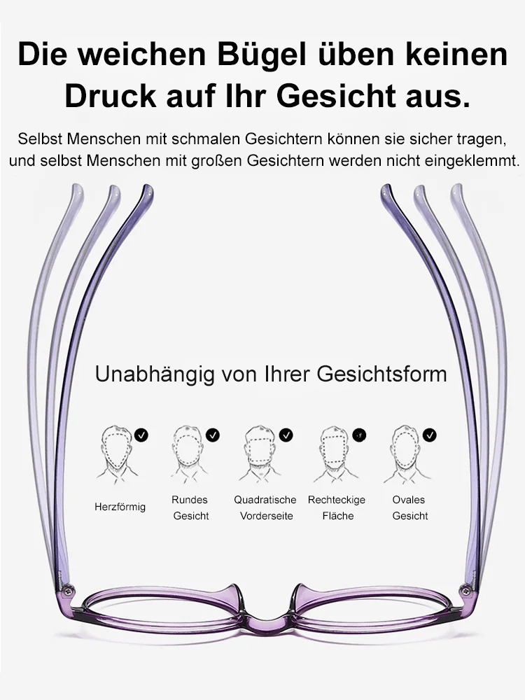 👨‍⚕️✅Ultraleichte Lesebrille mit integriertem Blaulichtfilter