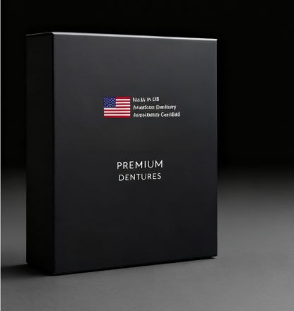 Komplettes Pflege-Set für Zahnprothesen