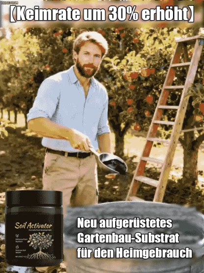 【Keimrate um 30% erhöht】Neu aufgerüstetes Gartenbau-Substrat für den Heimgebrauch