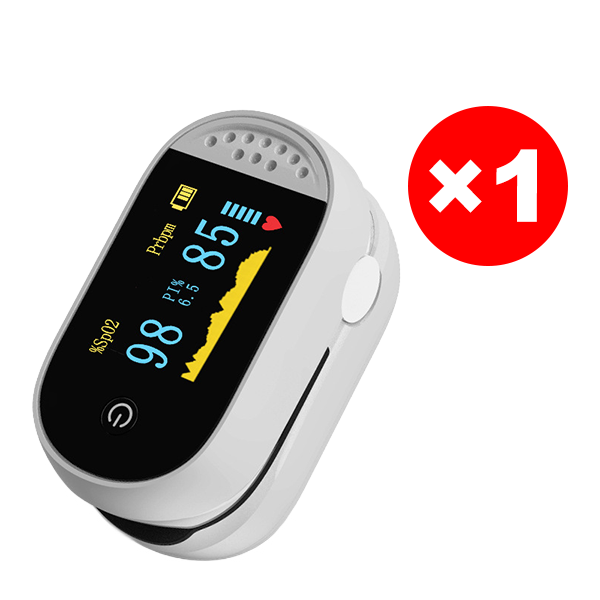 Puls-Oximeter zur Überwachung der Sauerstoffsättigung und der Herzfrequenz