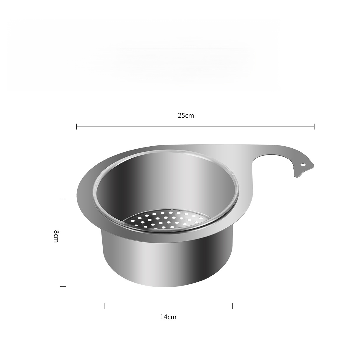 Abtropfkorb aus 304 Edelstahl