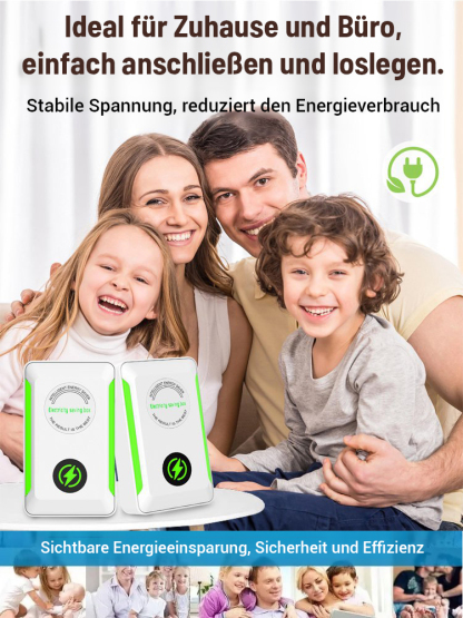 【Sparen Sie 86 % Stromkosten】Hocheffizienter energiesparender Stromsparmeister
