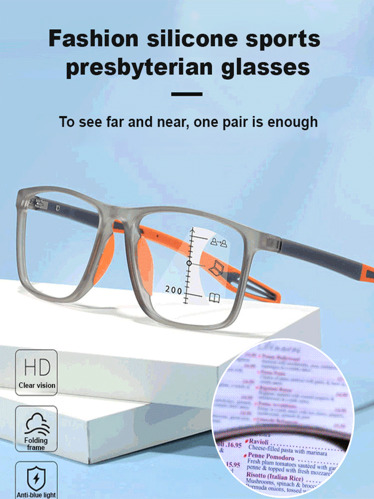 Ultraleichte, bequeme Lesebrille mit Blaulichtfilter