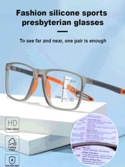 Ultraleichte, bequeme Lesebrille mit Blaulichtfilter