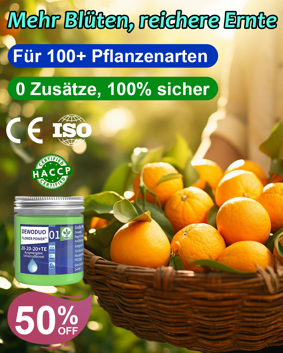 👌✅【Wurzelpflege und kräftige Keimlinge】Mehrzweck-Gartendünger