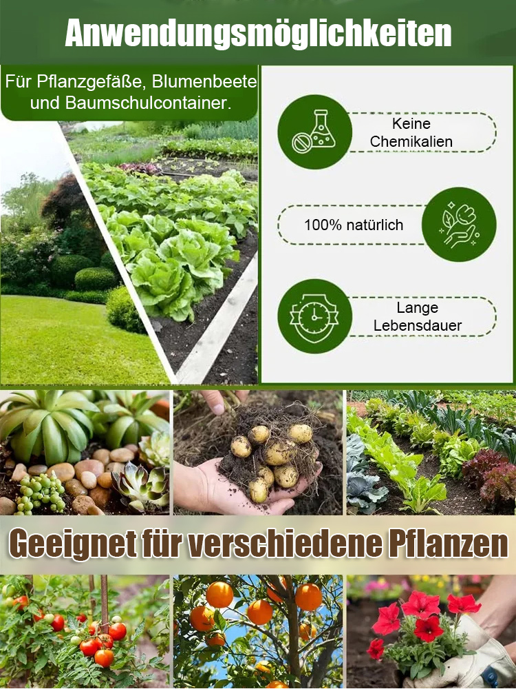【Keimrate um 30% erhöht】Neu aufgerüstetes Gartenbau-Substrat für den Heimgebrauch