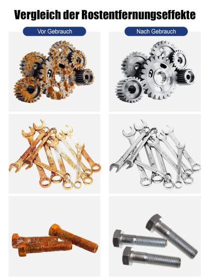 ✅🆗Rostfrei in 3 Sekunden! Löst Rost und erneuert Metall sofort. Über 1 Mio. mal weltweit verkauft！