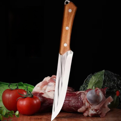 ThyssenKrupp Profi-Messer – 60x Geschmiedet, Walnuss-Griff &Nano-Laser-Schliff