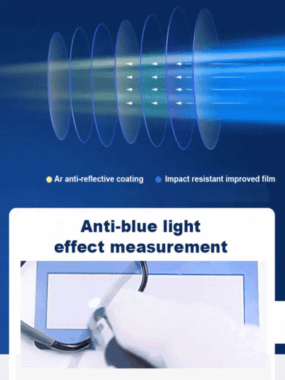 Ultraleichte, bequeme Lesebrille mit Blaulichtfilter