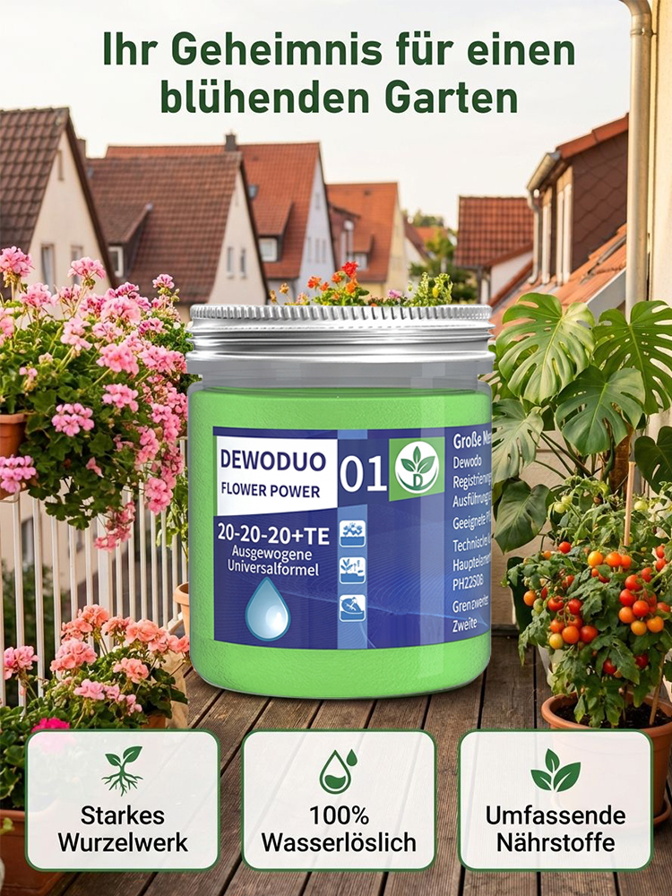 【Wurzelpflege und kräftige Keimlinge】Mehrzweck-Gartendünger
