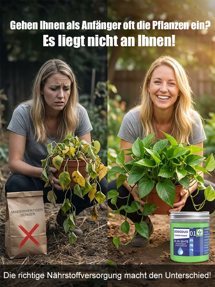 【Wurzelpflege und kräftige Keimlinge】Mehrzweck-Gartendünger