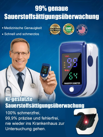 ✅👍【Weltweit heiß verkauft 30W+】Schmerzfreies Blutzucker- und Blutdruckmessgerät！