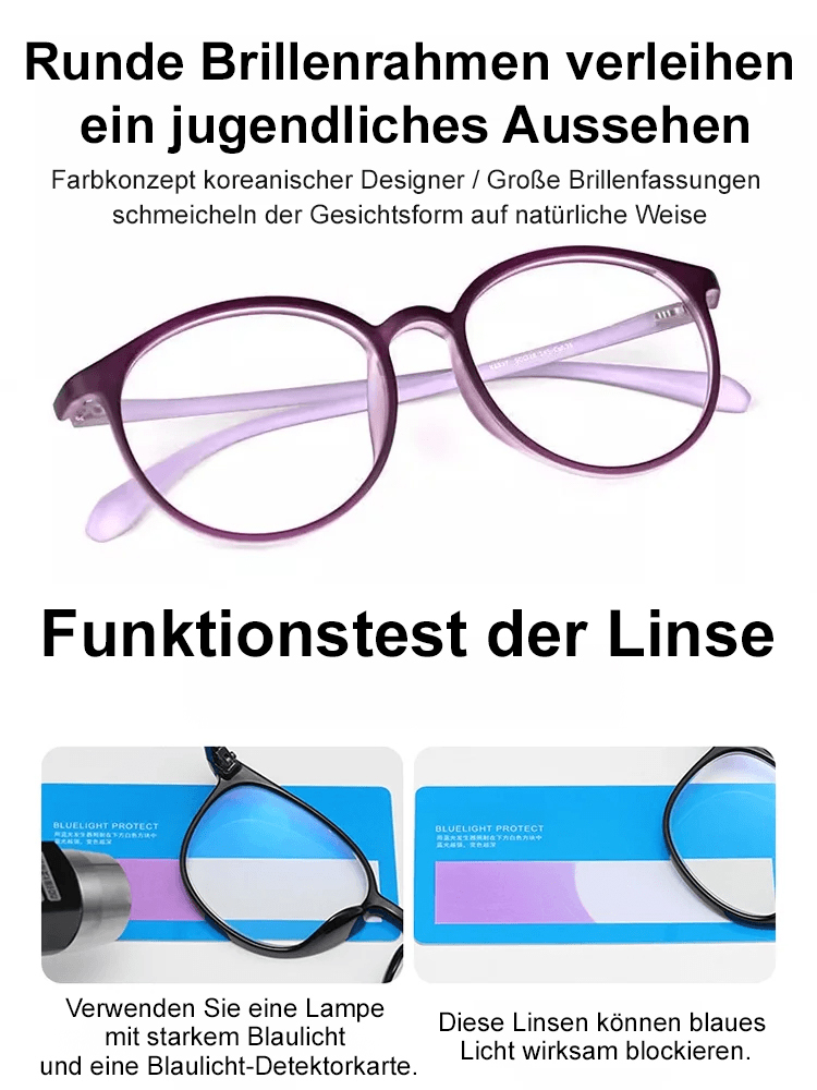 👨‍⚕️✅Ultraleichte Lesebrille mit integriertem Blaulichtfilter