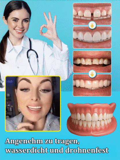 Deutschlands erstes Set zur sofortigen Zahn-Verschönerung!