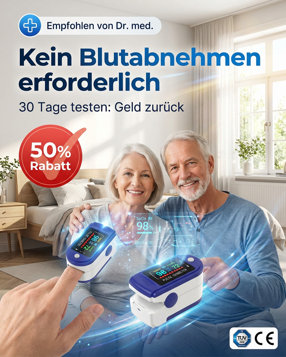 ✅👍【Weltweit heiß verkauft 30W+】Schmerzfreies Blutzucker- und Blutdruckmessgerät！