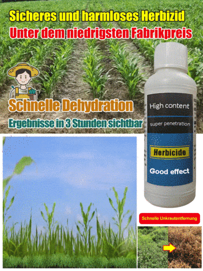 【Wirksam in 1 Stunde】sicheres und harmloses Herbizid