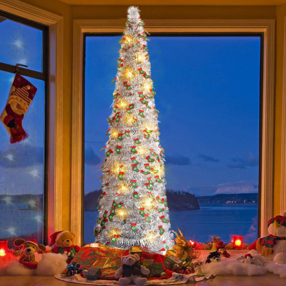 Einziehbarer klappbarer Weihnachtsbaum