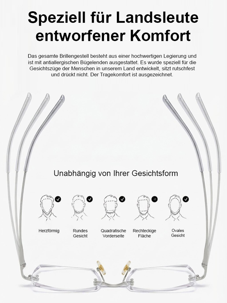 Automatische Farbwechsel-Lesebrille mit intelligenter Anpassung