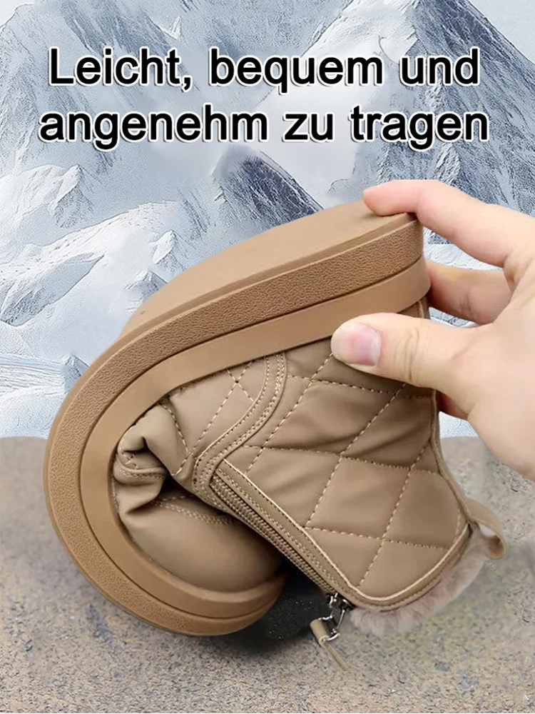 Gefütterte, wasserdichte Schneestiefel