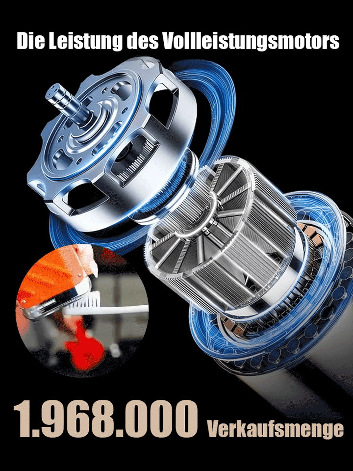 Intelligenter Digitalanzeige-Elektrorasierer mit Doppelringklinge