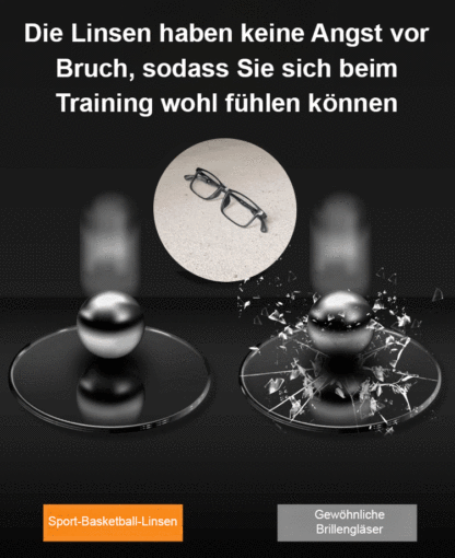 [Ultraleichte Sport-] Lesebrille mit intelligentem Zoom