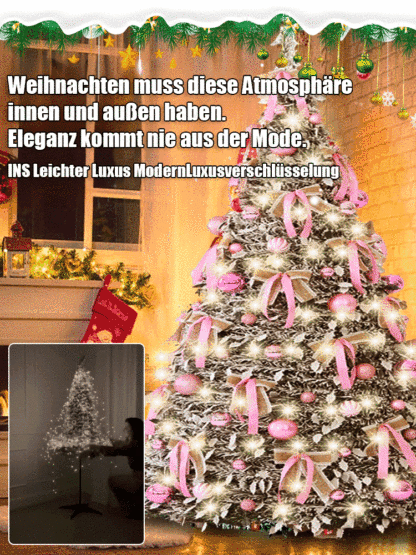Einziehbarer klappbarer Weihnachtsbaum