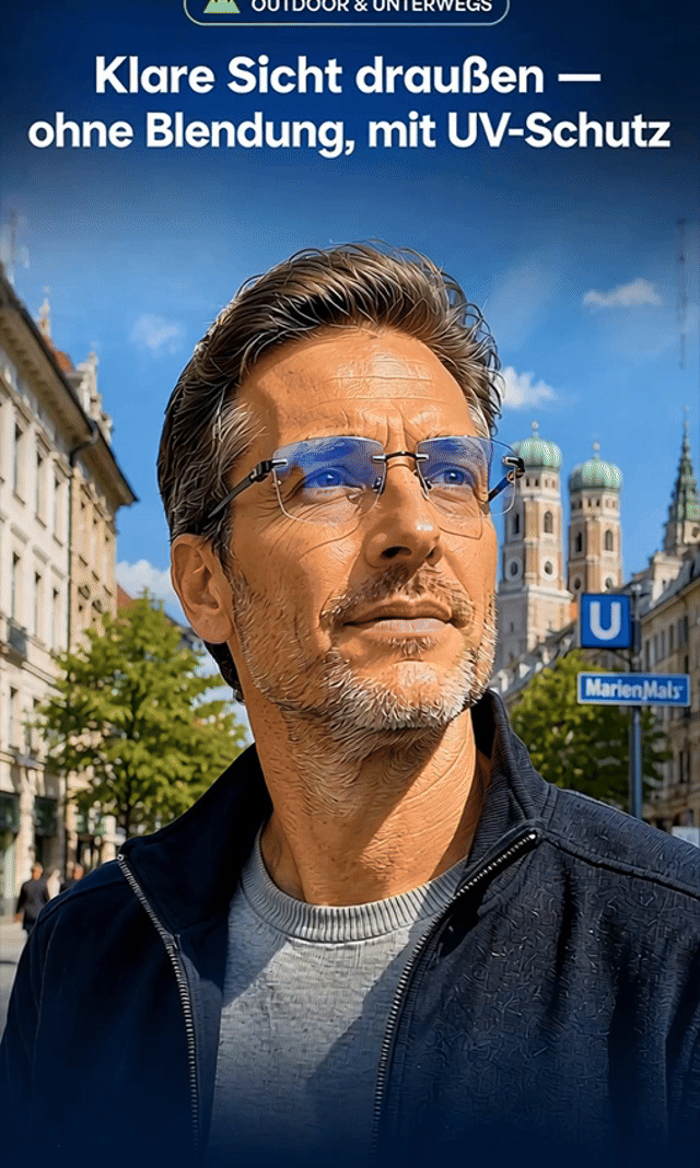 💥💥【1+1 gratis】50 Jahren Garantie, Smart Zoom Blaulichtschutz HD-Lesebrille