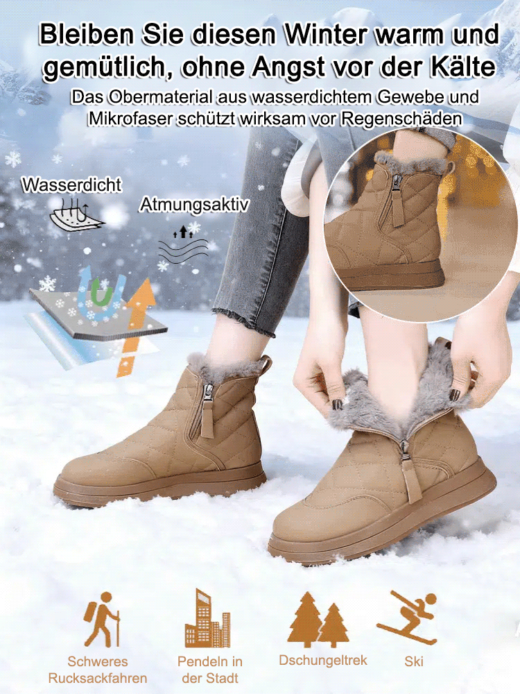 Gefütterte, wasserdichte Schneestiefel