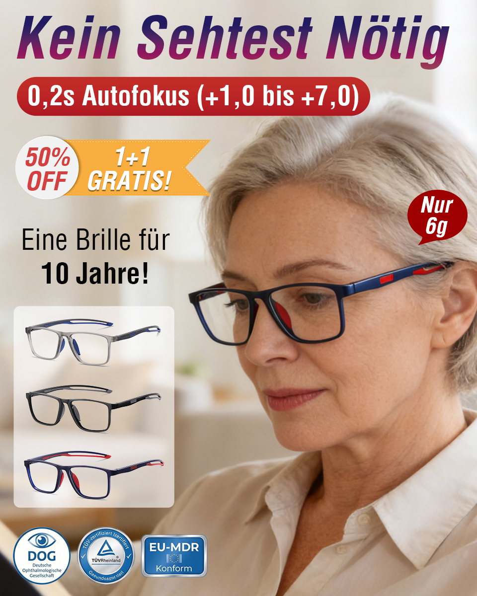👨‍⚕️💯Ultraleichte Sport-Lesebrille mit intelligentem Zoom