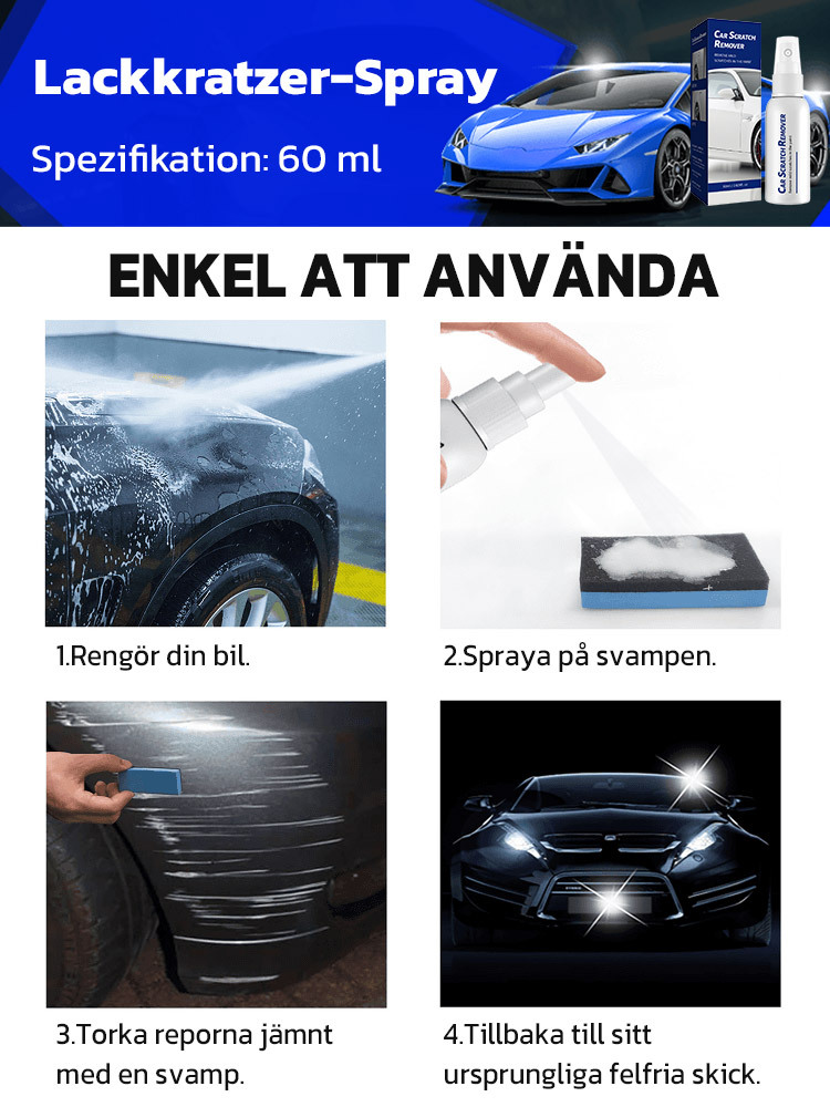 Autokratzern-Reparaturpflege-Spray