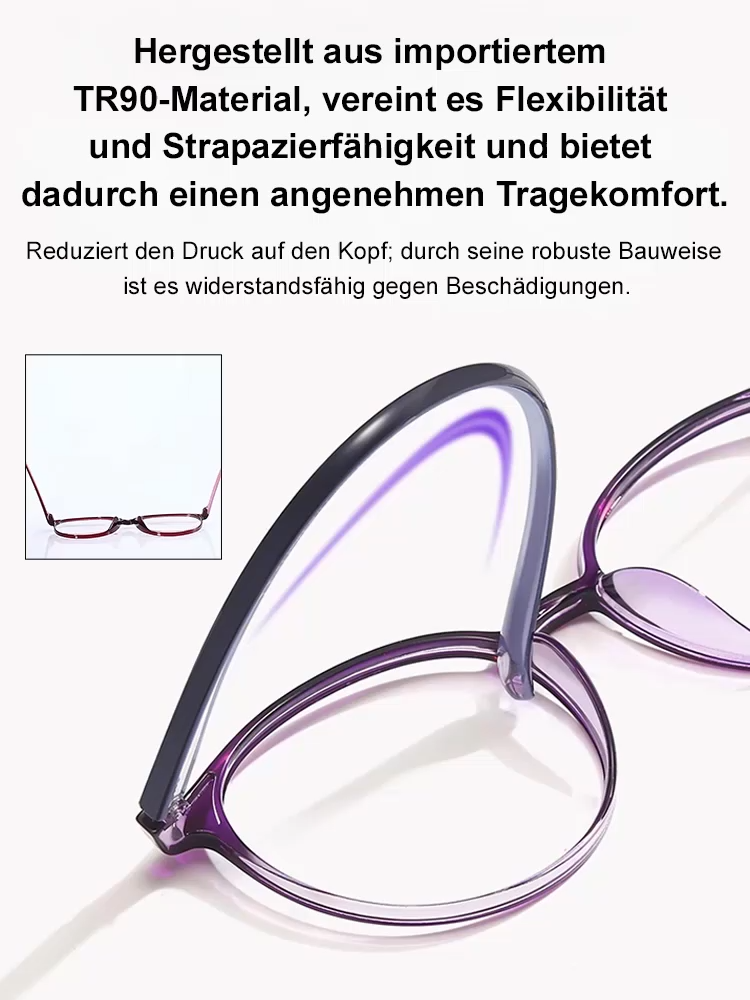 👨‍⚕️✅Ultraleichte Lesebrille mit integriertem Blaulichtfilter
