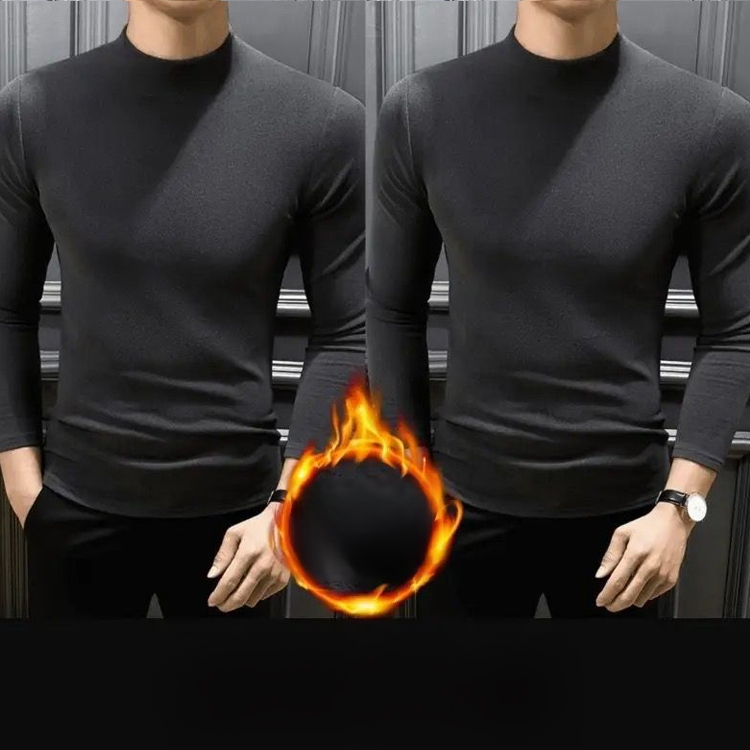 Antibakterielle Langarm-Unterwäsche für Herren