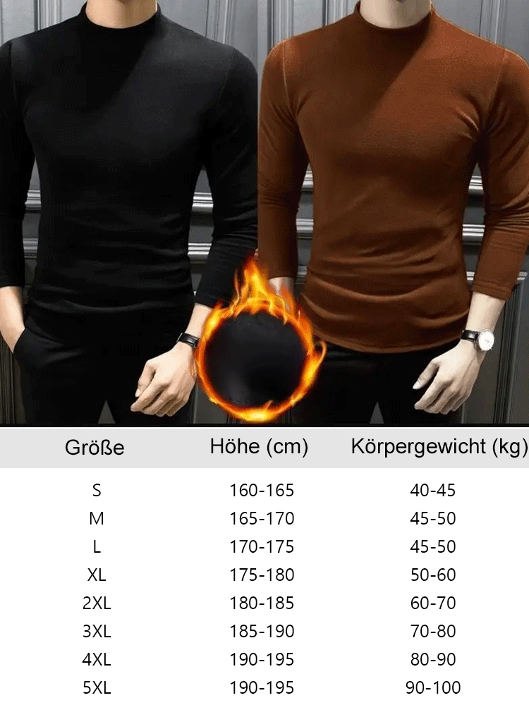 Antibakterielle Langarm-Unterwäsche für Herren