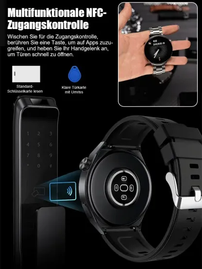 【Gesundheitsüberwachung】GT8 Ultra-Großbild-Smartwatch